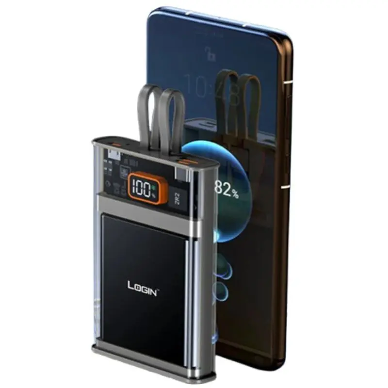 Login Power Bank - 10000Mah - Lt-P202